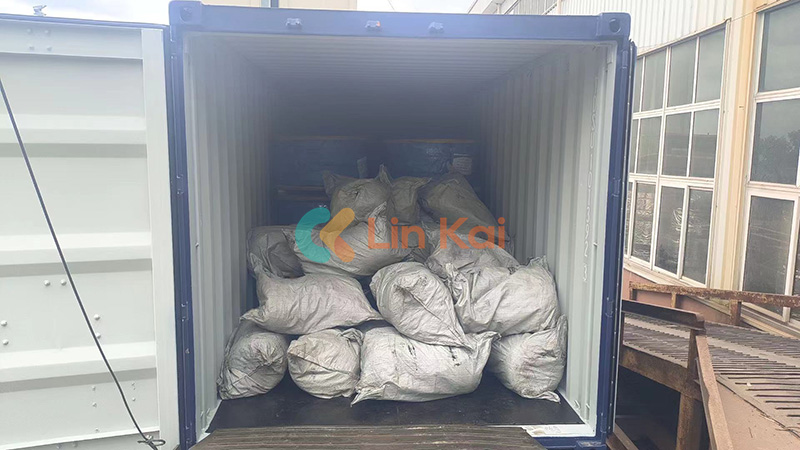 Anti-twist steel wire rope na naka-load sa container, handa na para sa Indonesia
